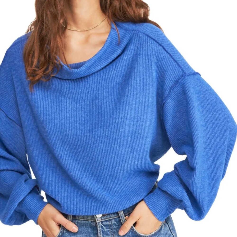 Free People Sweater Main Squeeze Hacci